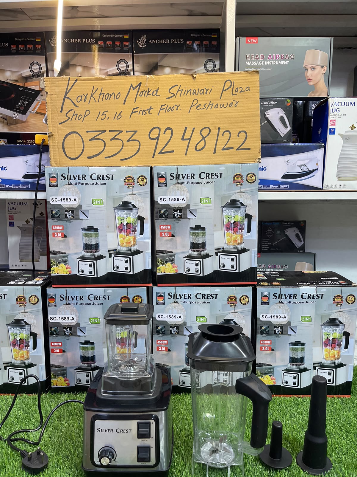 Silver Crest SC-1589-A Multi-Purpose Juicer Blender – 4500W