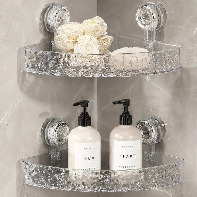 Acrylic Suction Corner Shelf (Buy 2 Get Free Gift)