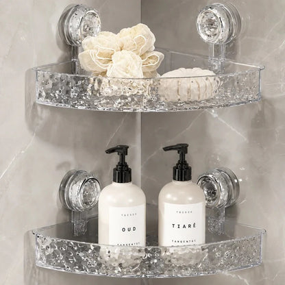 Acrylic Suction Corner Shelf (Buy 2 Get Free Gift)