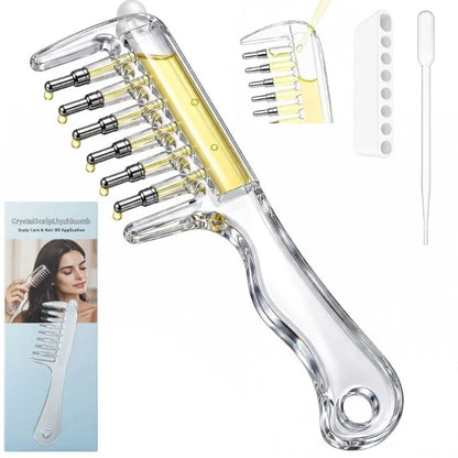 2-in-1 Hair Oil Applicator Comb