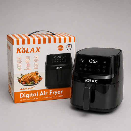 KOLAX Digital Air Fryer – 8.5L Large Capacity