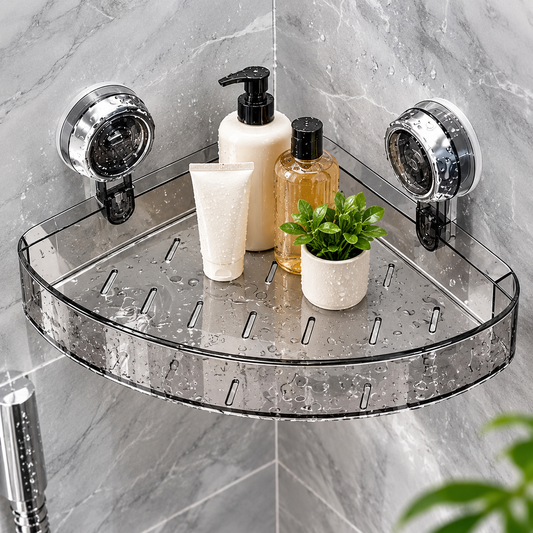 Acrylic Suction Corner Shelf (Buy 2 Get Free Gift)