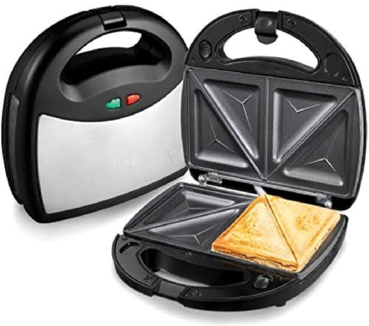 Black Stainless Steel Sandwich Maker 750W