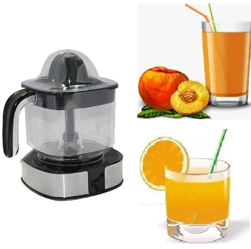 Portable Electric Citrus Juicer Black Stainless Steel