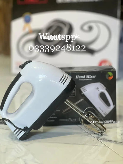 Unique Rock Hand Mixer – 200W Electric Beater