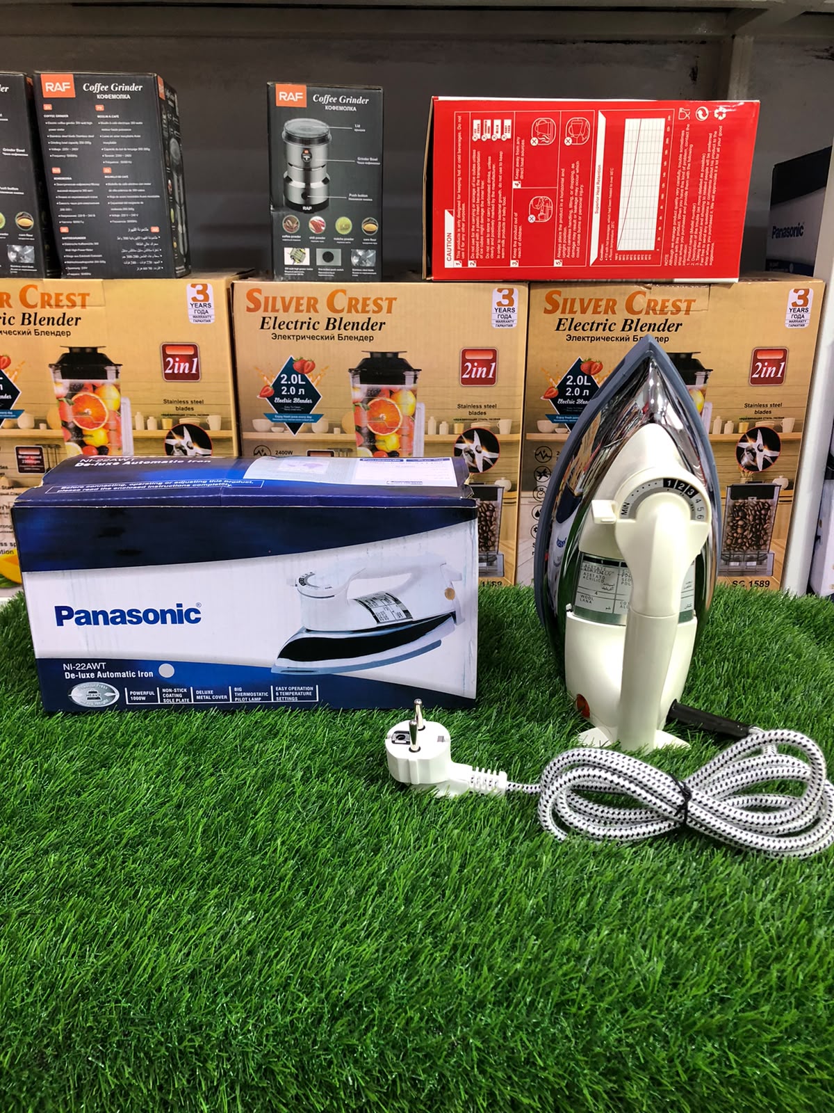 Panasonic NI-22AWT Deluxe Automatic Steam Iron – 1000W